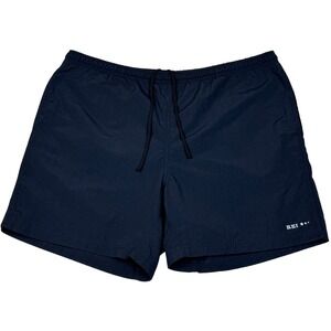 REI Swim Trunks Shorts Mens XL Navy Mesh Liner Pockets Drawstring Beach Active